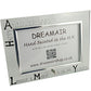 Personalised Photo Frame Land Blk/Sil