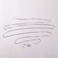 Simple Clavicle Box Chain 925 Sterling Silver Necklace