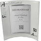 Cornice Foto 50ŒÁ Anniversario - 50th Anniversary Photo Frame Port (Blk/Sil)