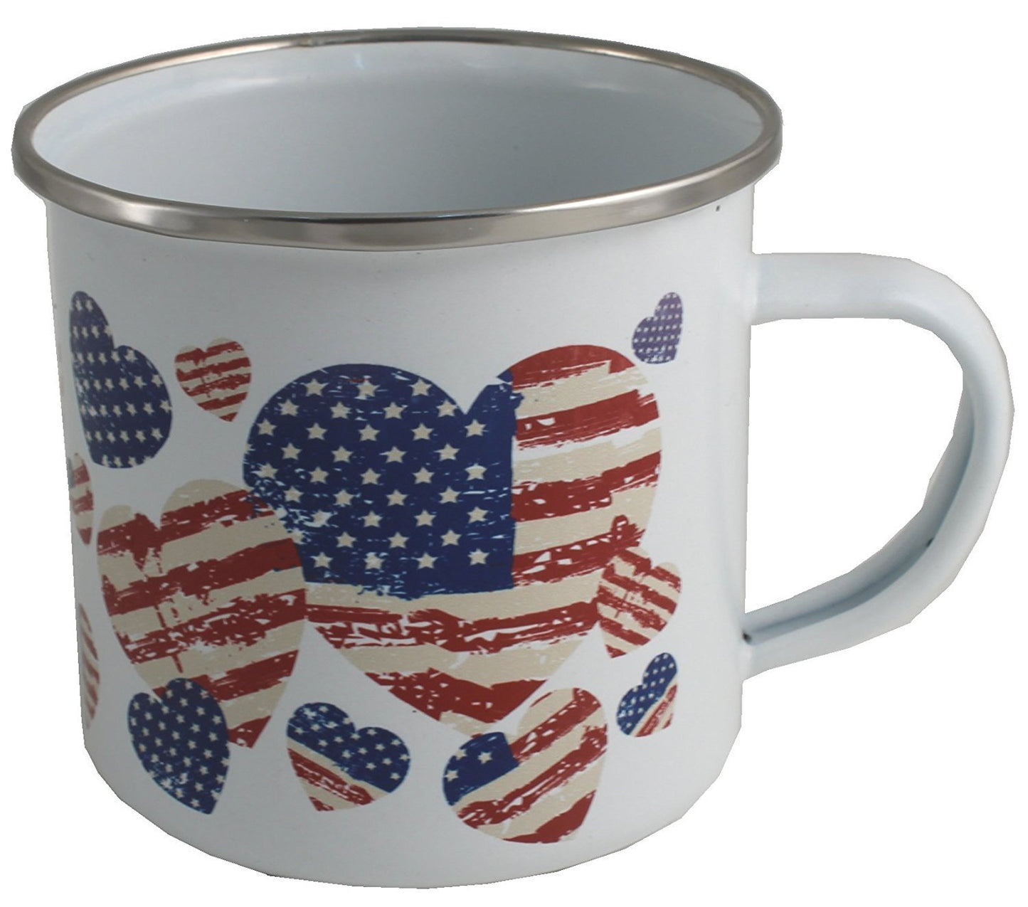 American Flag Gift Enamel Mug