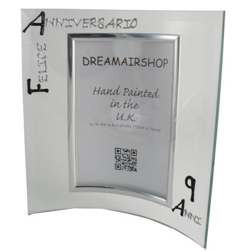 Cornice Foto 9ŒÁ Anniversario - 9th Anniversary Photo Frame Port (Blk/Sil)