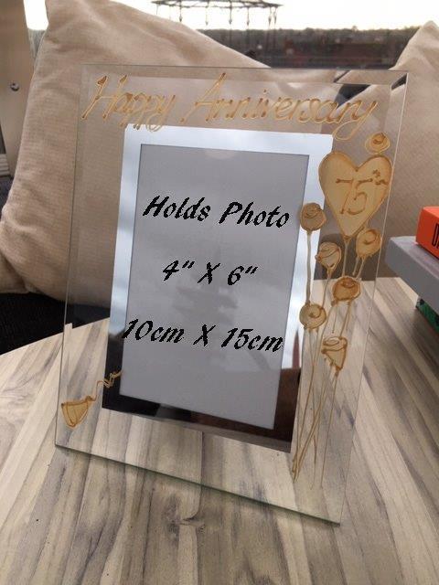 75th Anniversary Photo Frame Port Flower