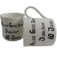 60 Jahre Alles Gute Zum Jubilí_um Paar Feines Bone China Becher - 60th Wedding Anniversary Fine Bone China Mugs (Blk/Sil)