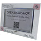 Personalised Naming Day Photo Frame Land (Pink Feet)