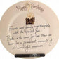 50th Birthday Gift Square Plate Box