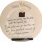 60th Birthday Gift Square Plate Box