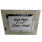 Personalised Sapphire (45th) Wedding Anniversary Photo: Frame Landscape (Milestone)