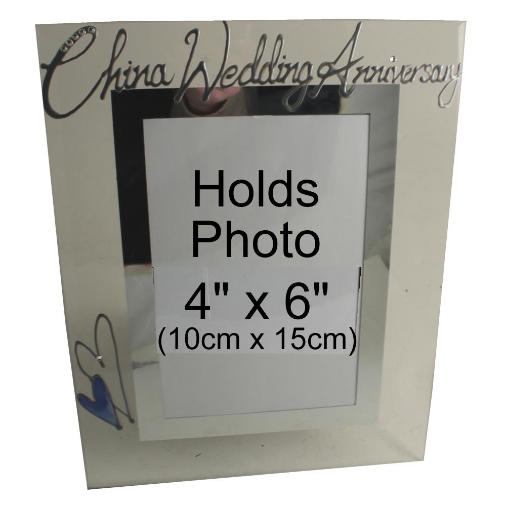 20 Years Wedding Anniversary photo/picture frame Port (Milestone)
