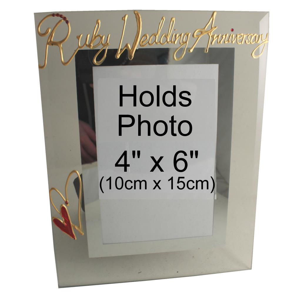 40 Years Wedding Anniversary Photo Frame Port (Milestone)