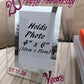 20 Years Wedding Anniversary Gift : Photo Frame Port (Crystalled)