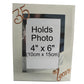 35 Years Wedding Anniversary photo/picture frame Port (Crystalled)