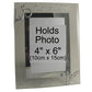 Personalised 45 Years Wedding Anniversary photo/picture frame Port (Crystalled)
