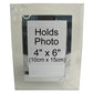 60 Years Wedding Anniversary photo/picture frame Port (Crystalled)
