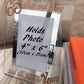 65 Years Wedding Anniversary Gift : Photo Frame Port (Crystalled)