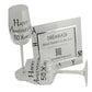 50th Wedding Anniversary Gift Set Blk/Sil