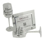 55th Wedding Anniversary Gift Set Blk/Sil