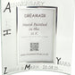Personalised Photo Frame Land Blk/Sil