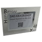 40th Birthday Photo Frame Land Blk/Sil
