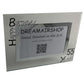 55th Birthday Photo Frame Land Blk/Sil