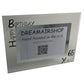 65th Birthday Photo Frame Land Blk/Sil