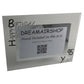 95th Birthday Photo Frame: Landscape (Blk/Sil)