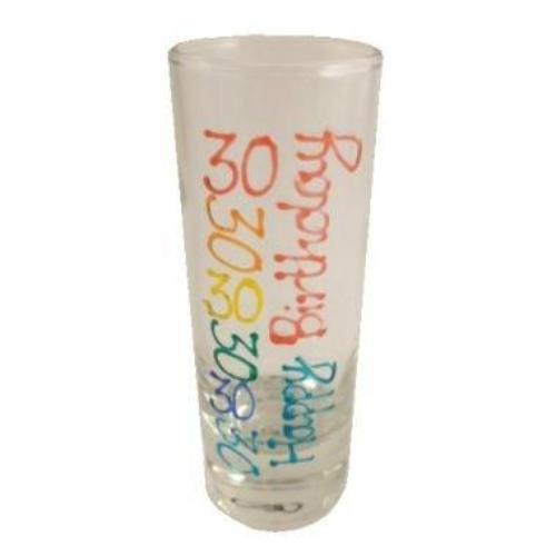 30th Birthday Gift Shot Glass 