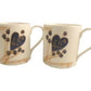 45th Wedding Anniversary Mugs Flower