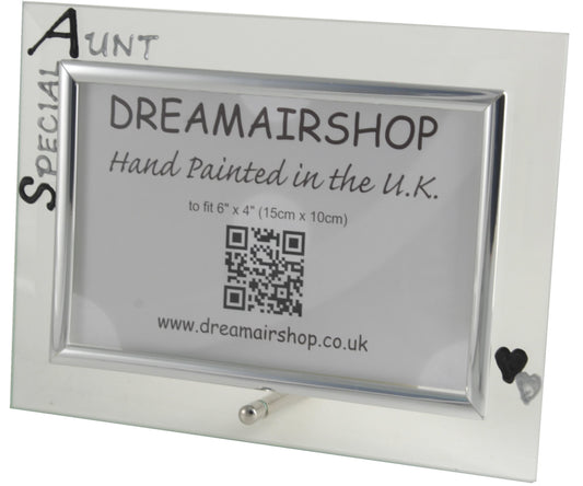 Special Aunt Photo Frame Land(Blk/Sil)