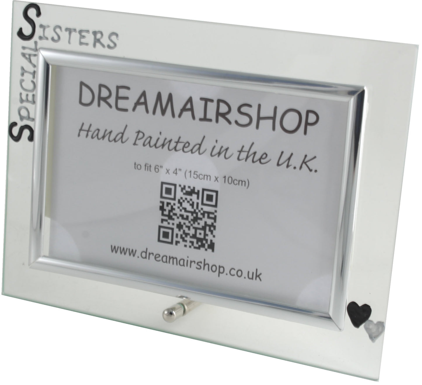 Special Sisters Photo Frame Blk/Sil