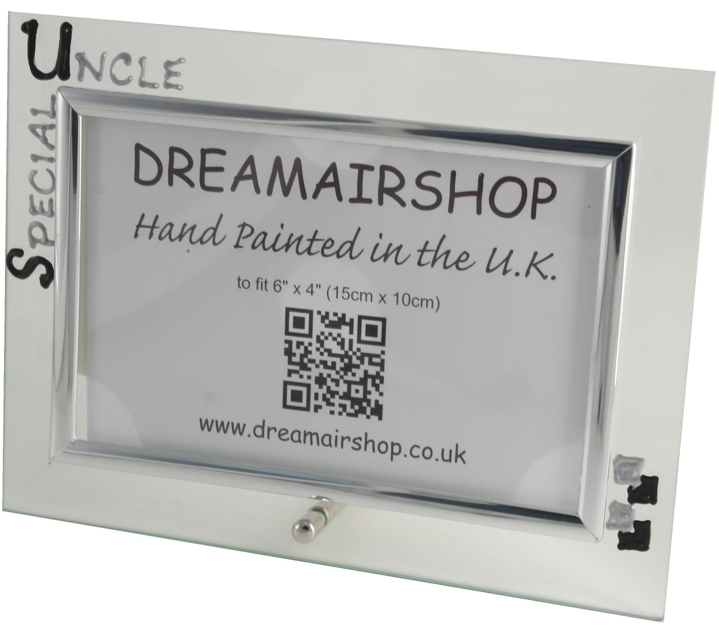 Special Uncle Photo Frame Land (Blk/Sil)