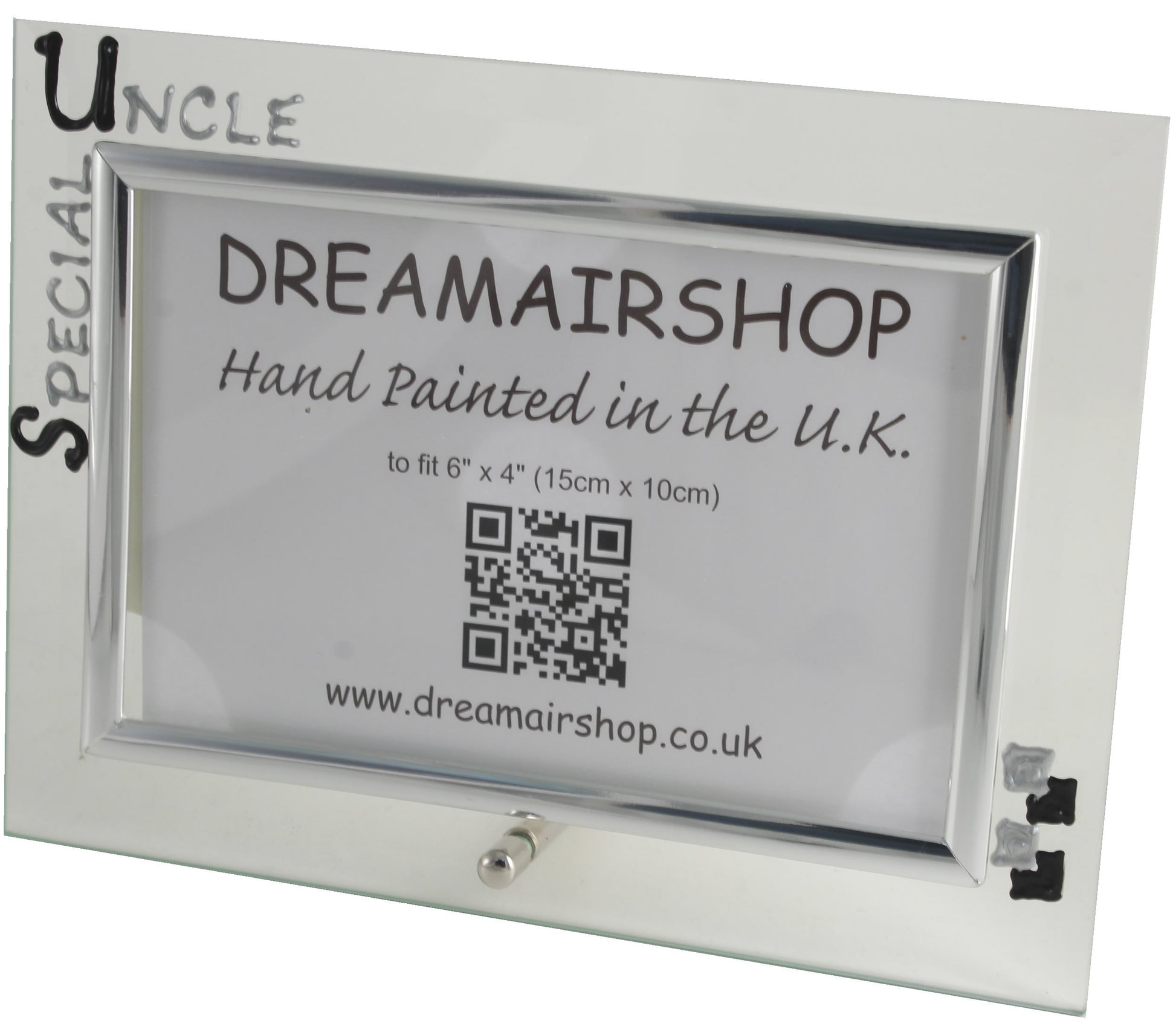 Special Uncle Photo Frame Land (Blk/Sil)