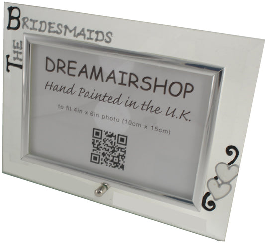 The Bridesmaid Photo Frame Land Blk/Sil
