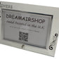 The Ushers Land Photo Frame Blk/Sil