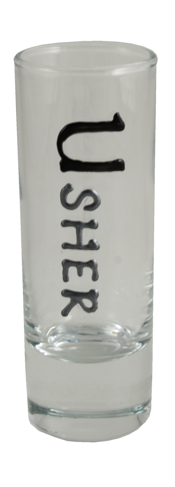 Usher Shot Glass (Blk/Sil)