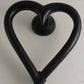 Heart Door Knocker Black (Second)
