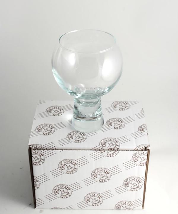 40th Birthday Gin and Tonic: Glass with Crystals (Copper)