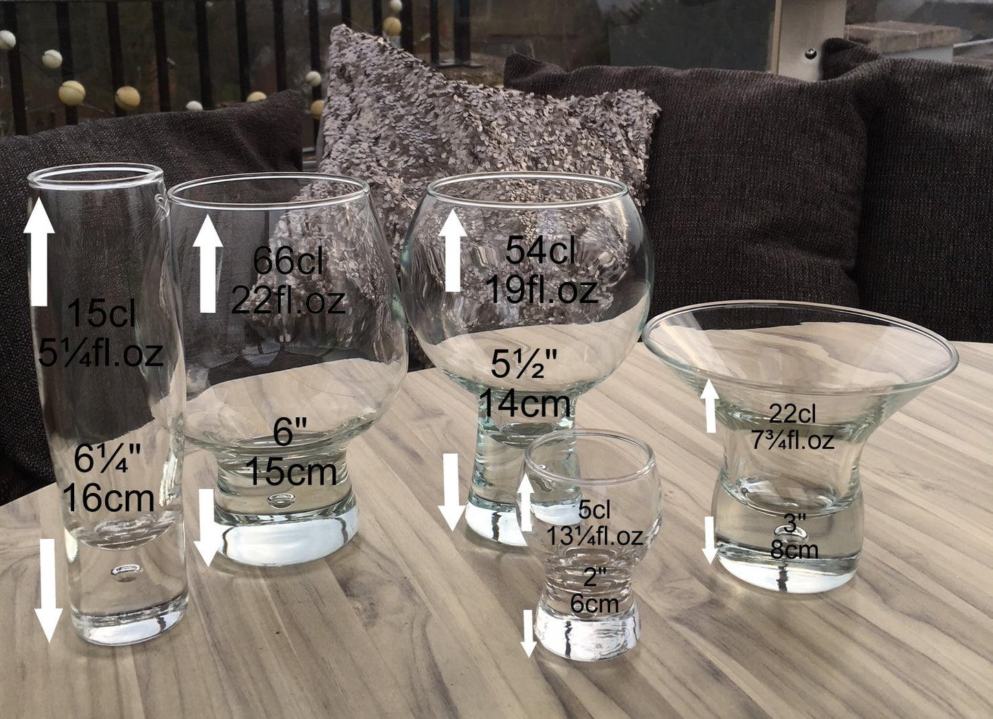 Bubble Gift Drinking Shot Glasses: Set 6