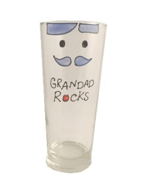 Grandad Rocks Pint Glass 