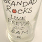 Personalised Grandad Rocks Pint Glass 