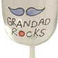 Grandad Rocks Wine Glass