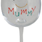 Mummy Wine Glass (Xmas)