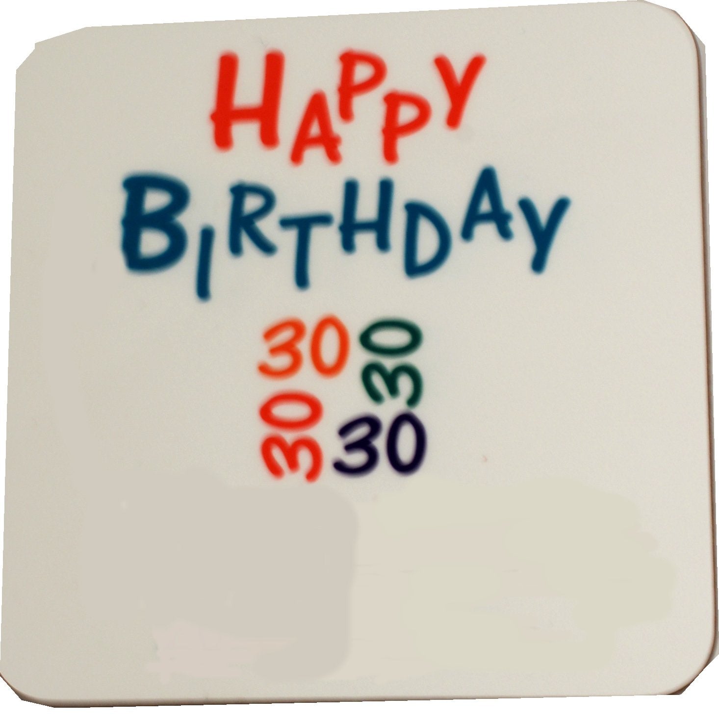 30th Birthday Coaster Brights