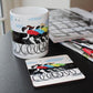 Cycling Ceramic Printed Mug & Coaster Lifestyle