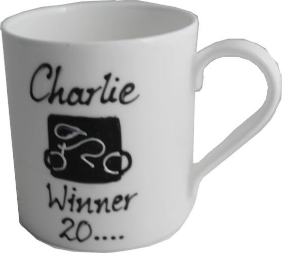 Personalised Gift Cycling Design Mug: