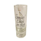 Personalised Godfather Tall Shot Glass: (Ribbon/Cross)