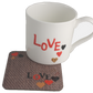 Love Mug & Coaster Gift Set