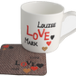 Personalised Love Mug & Coaster Gift Set
