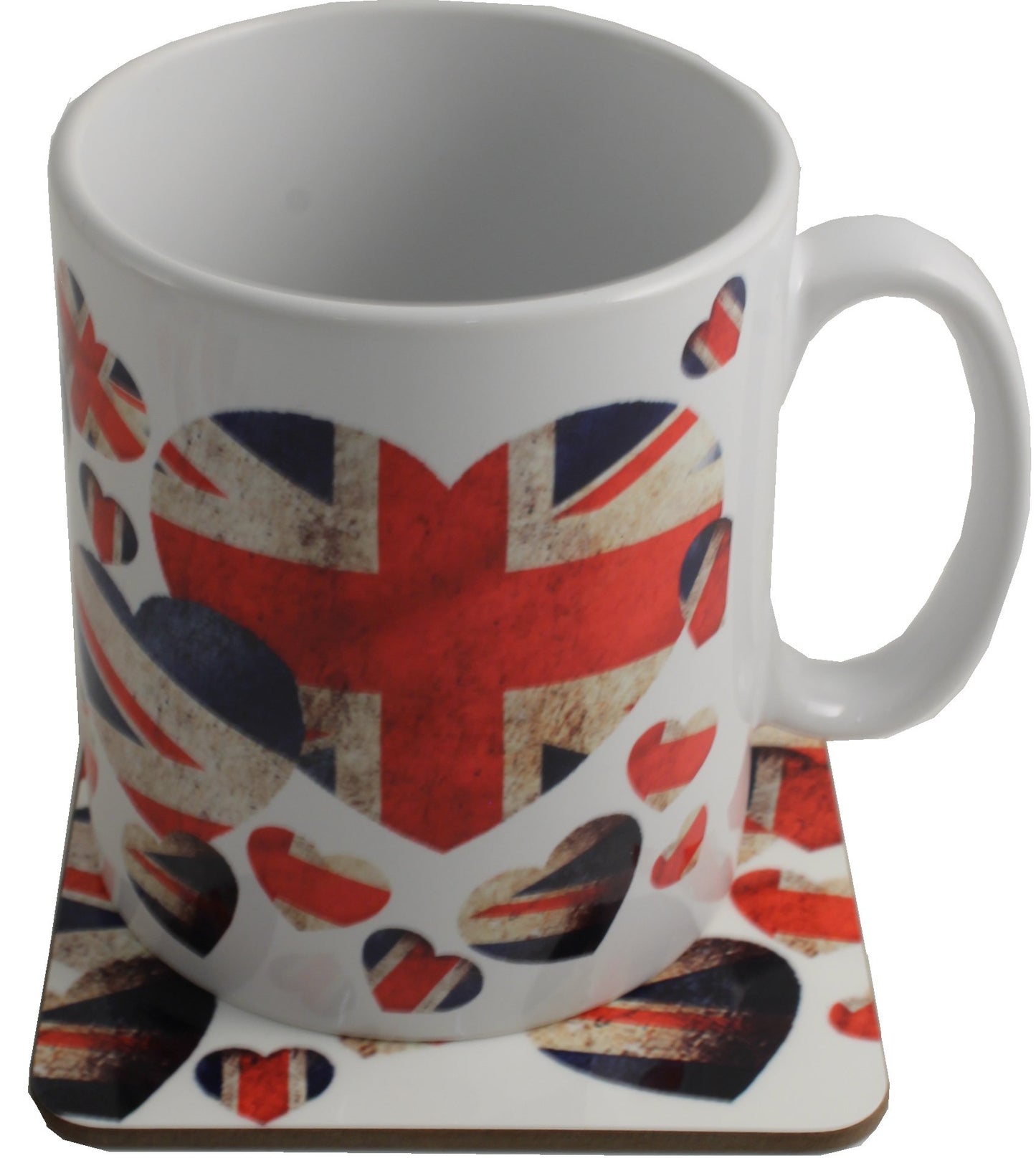 Union Jack Ceramic Mug & Coaster Gift Set