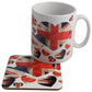 Union Jack Ceramic Mug & Coaster Gift Set