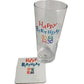 30th Birthday Pint & Coaster Brights